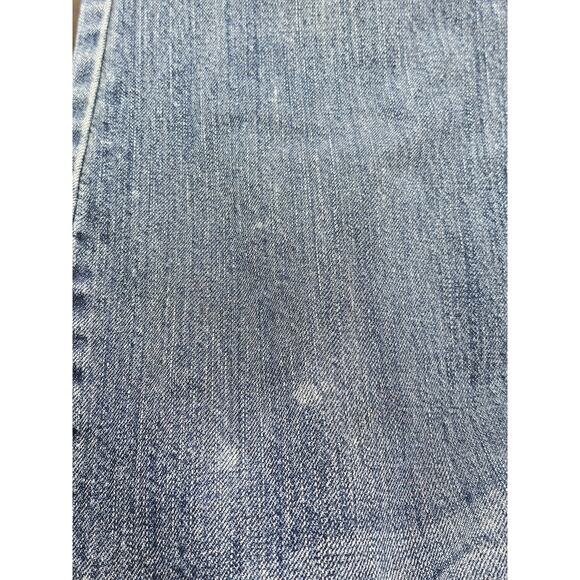 MARC ECKO XO.72 TIME SQUARE MEN'S BLUE DISTRESSED BOOT FIT JEANS SIZE W34 x L30 - Picture 6 of 16